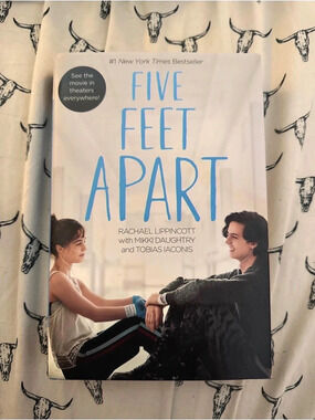 Simon & Schuster Five Feet Apart by Rachael Lippincott Paperback Book in White &